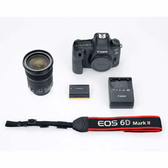 CANON EOS 6D MARK II WITH EF 24-105MM IS STM LENS - WIFI ENABLED 
