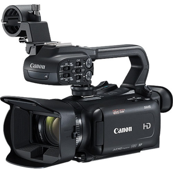 CANON XA15 COMPACT FULL HD CAMCORDER WITH SDI, HDMI, AND COMPOSITE OUTPUT