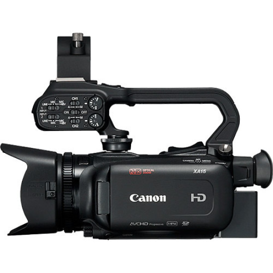 CANON XA15 COMPACT FULL HD CAMCORDER WITH SDI, HDMI, AND COMPOSITE OUTPUT