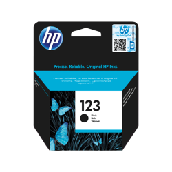 HP 123 BLACK ORIGINAL INK CARTRIDGE