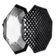 Godox 80CM OCTAGONAL SOFTBOX WITH HONEY COMB GRID - Colapsible