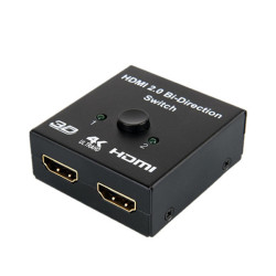 2 in 1 HDMI Bi-Direction Switch HDMI Splitter 4K 2 x 1 or 1 x 2 Switch HDMI switcher for HDTV