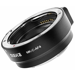 Meike MK-C-AF4 CANON EOS M TO EF LENS ADAPTER FOR CANON EOS M100, M50 MIRRORLESS CAMERA