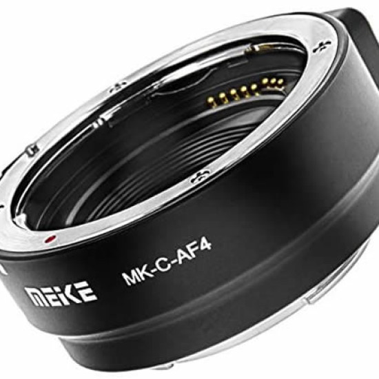 Meike MK-C-AF4 CANON EOS M TO EF LENS ADAPTER FOR CANON EOS M100, M50 MIRRORLESS CAMERA