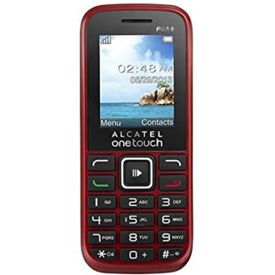 ALCATEL ONETOUCH PHONE DEEP RED