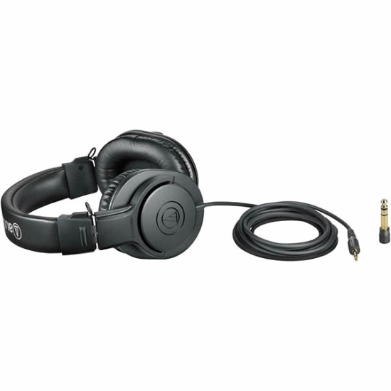 Audio-Technica ATH-M20X Professional Studio Monitor Headphones