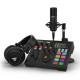 Maono Maonocaster AU-AM100 K2 Kit All-In-One Podcast Production Studio with Condenser Microphone and Headphones 