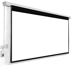 92 INCHES AUTOMATIC PROJECTOR SCREEN 92 X 92 INCHES