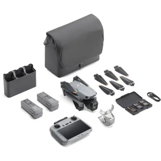 DJI Air 3S Fly More Combo Camera Drone (DJI RC 2 Remote Controller) 4K/60fps HDR