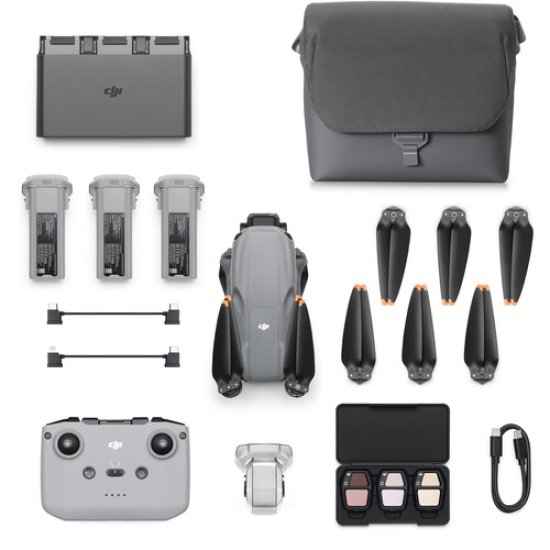 DJI Air 3S Drone with RC-N3 Fly More Combo Camera 4K, Dual-Camera Drone