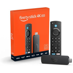  Amazon Fire TV Stick 4K Max (newest model), our most powerful 4K streaming stick with Wi-Fi 6E support, 16GB Storage, free and live tv