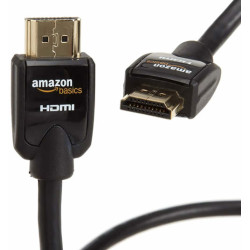 AmazonBasics High-Speed HDMI Cable - 6.5 Feet (2 Meters) Supports 3D +