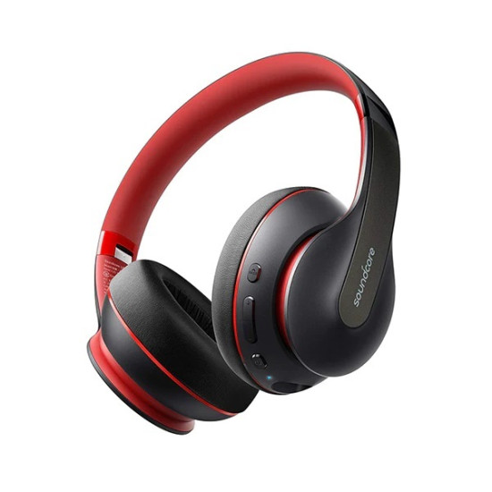 Anker Soundcore Life Q10 Wireless Bluetooth Headphones, Over Ear, Foldable, Hi-Res Certified Sound, 60-Hour Playtime, Fast USB-C Charging, Deep Bass, Aux Input, For Travel, Online Class, Home Office