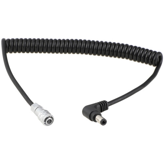  DC Male Barrel Coiled Power Cable for BMPCC 6K/4K