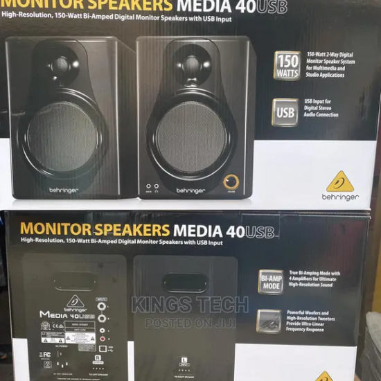 Behringer  40USB Studio Monitor Media Speaker