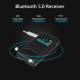 Bluetooth 5.0 Receiver OLED Display AUX Jack 3.5mm Stereo Music with Mic hands-free calls Speaker Car Wireless Audio Adapter 10H