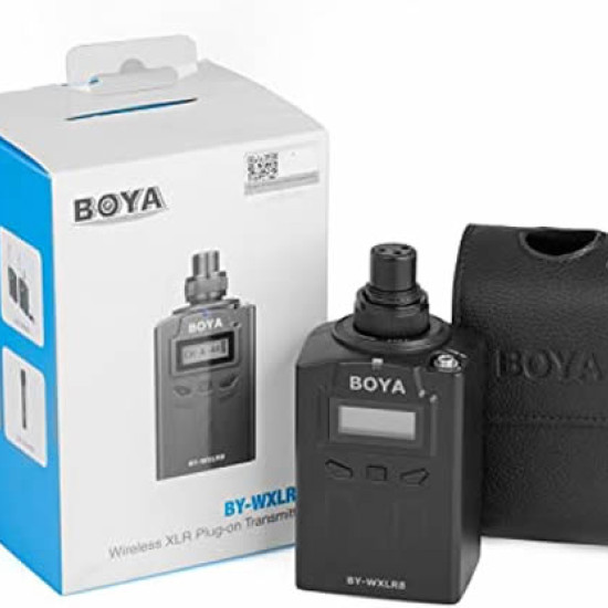 Boya BH-WXLR8 Pro UHF Wireless XLR Transmitter for boom microphone