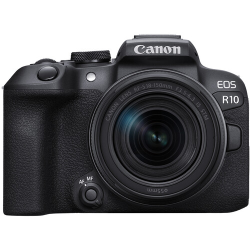 Canon EOS R10 Mirrorless Camera with 18-45mm STM Lens
