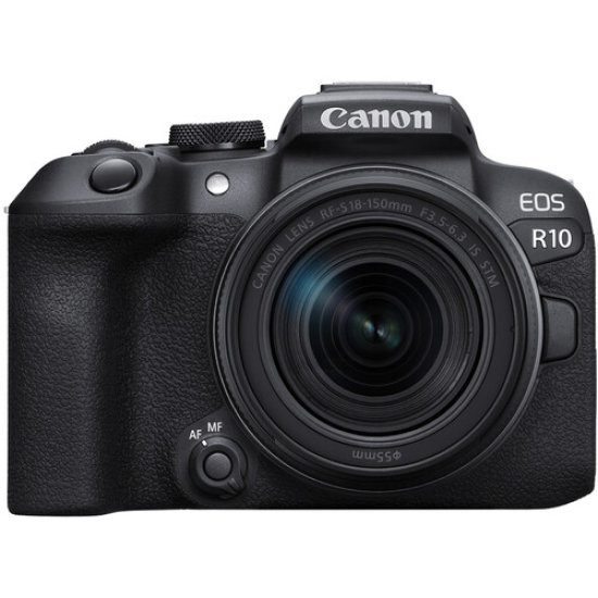 Canon EOS R10 Mirrorless Camera with 18-45mm STM Lens