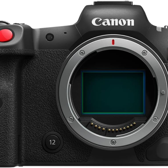 Canon EOS R5 C Mirrorless Camera (Body Only), 45 Megapixel CMOS Sensor, Hybrid Full-Frame Cinema Camera, 8K/60P Internal RAW Recording, RF Mount