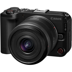 Canon EOS R50 V Mirrorless Camera with RF-S14-30mm F4-6.3 is STM PZ Lens