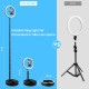 Compressible Foldable Ring light 10 inch