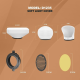 D1235 3 Pieces Set Professional Flash Kit D1235 3 Pieces Set Professional Flash Kit