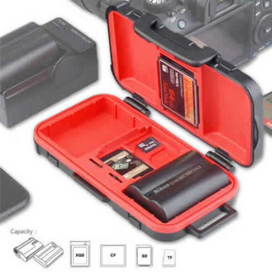 LENSGO D850 BATTERY + MEMORYCARD CASE