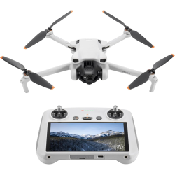 DJI Mini 3 with DJI RC remote  Drones 4K, 38-min Flight Time, up to 32800ft (10km) Video Transmission, Vertical Shooting, GPS Auto Return Integrated