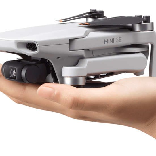 DJI Mini SE Fly More Combo-30-Min Max. Flight Time-4km HD Video Transmission-Vision Sensor + GPS Precise Hover-3-Axis Gimbal 2.7K Camera-Simplified Recording & Editing -Level 5 Wind Resistance