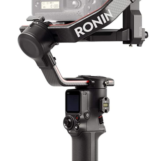 DJI Ronin RS 2 - 3-Axis Gimbal Stabilizer for DSLR and Mirrorless Cameras, Nikon, Sony, Panasonic, Canon, Fuji, 10lbs Tested Payload, 1.4” Full-Color Touchscreen, Carbon Fiber Construction, Black 