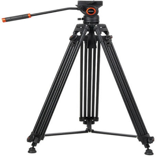 Triopo DV965 Professional Heavy Duty Aluminum Twin Tube Tripod