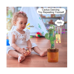  Dancing Cactus Talking Toy, Cactus Plush Toy