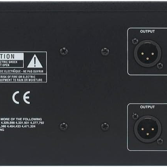 Dbx 1231 Dual-Channel, 31-Band Graphic Equalizer, Black 