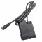 Nikon EN-EL14 full decoding dummy battery straight cable