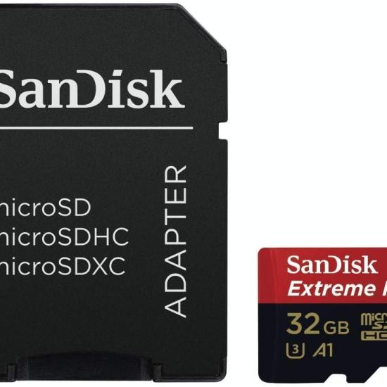 Sandisk MicroSDHC V30 32GB Extreme Pro 