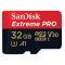 Sandisk MicroSDHC V30 32GB Extreme Pro 