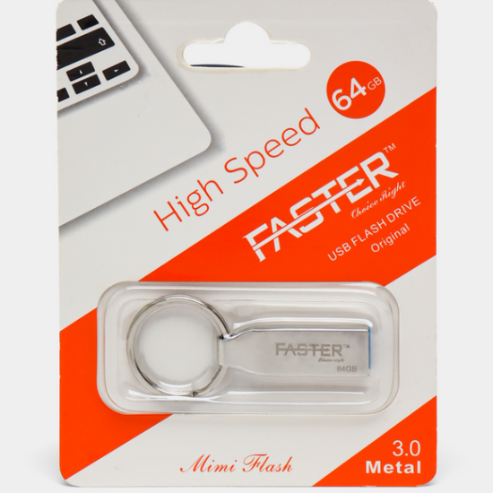 High Speed 64GB 3.0 Faster Metal USB Flash Drive