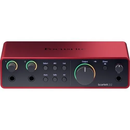 Focusrite Scarlett 2i2 Usb-c Audio Interface - 4th Generation