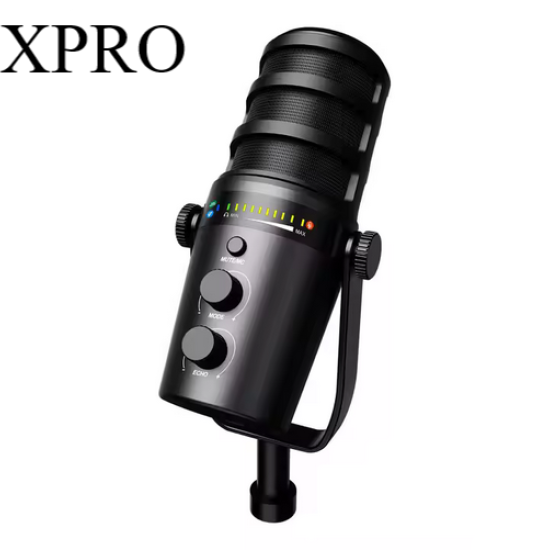 GAM-MV7 Condenser Microphone Kit with Built-in DSP Audio Processing System Can Be Used for Live Broadcast and Accompaniment
