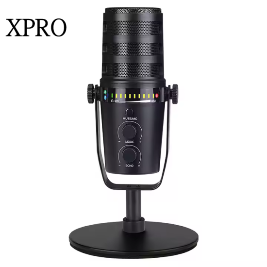 GAM-MV7 Condenser Microphone Kit with Built-in DSP Audio Processing System Can Be Used for Live Broadcast and Accompaniment