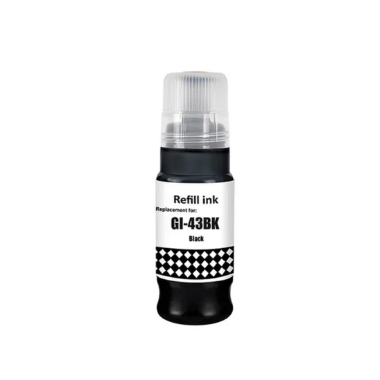 For Canon GL-43  Black Premium Compatible Refill Ink For Canon INK-TANK PIXMA G540 G640 Printer GL43 GL 43 GL-43 