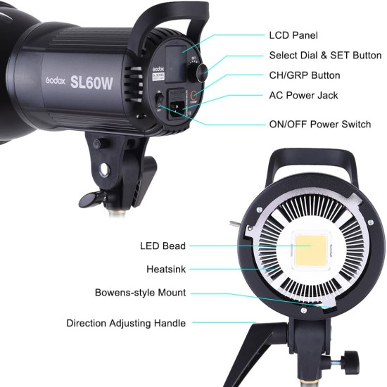 Godox SL-60W LED Video Light 