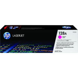 HP 128A MAGENTA ORIGINAL LASERJET TONER CARTRIDGE, CE323A
