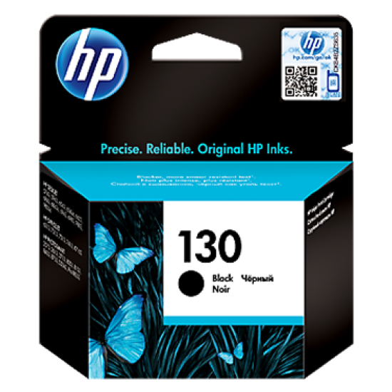 HP 130 BLACK ORIGINAL INK CARTRIDGE(C8767HE) 