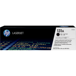 HP 131A BLACK ORIGINAL LASERJET TONER CARTRIDGE, CF210A