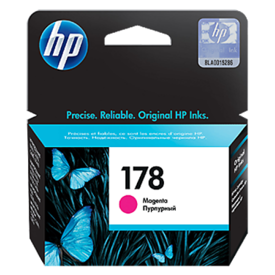 HP 178 MAGENTA ORIGINAL INK CARTRIDGE(CB319HE) 