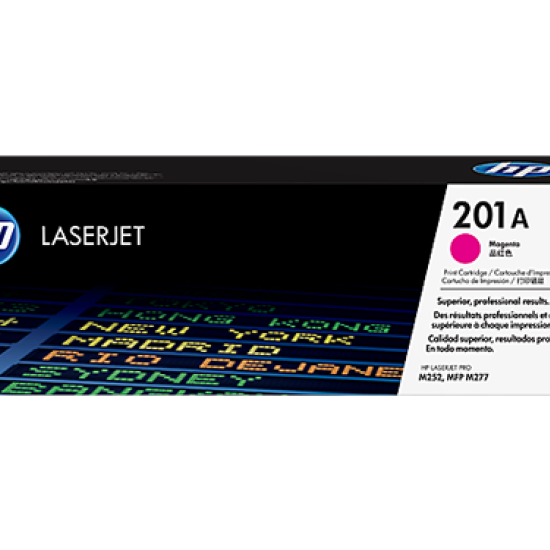 HP 201A MAGENTA ORIGINAL LASERJET TONER CARTRIDGE (CF403A)