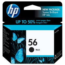 HP 56 BLACK ORIGINAL INK CARTRIDGE
