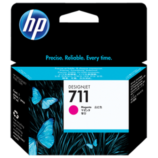 HP 711 MAGENTA INK CARTRIDGE(CZ131A)